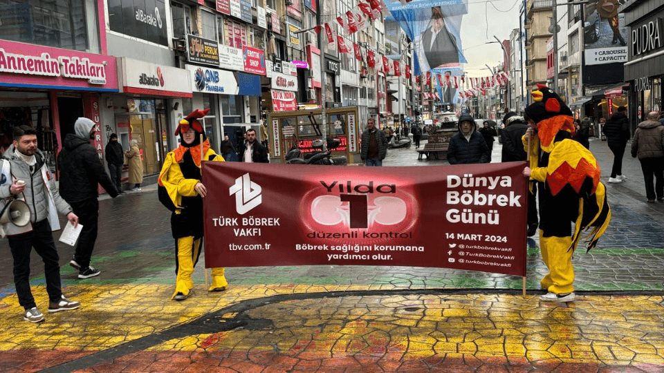 Türk Böbrek Vakfı, Bakırköy'de böbrek sağlığına dikkat edin çağrısında bulundu