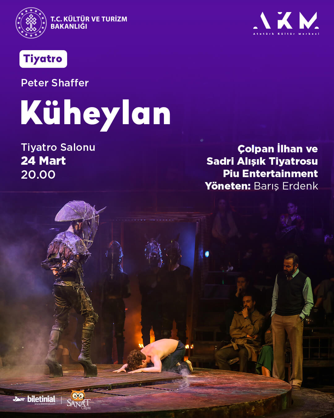 Atatürk Kültür Merkezi'nde, 18-24 Mart etkinlik programı