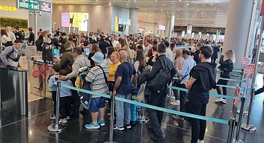 İstanbul Havalimanı'nda yoğunluk