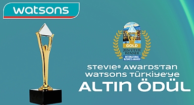 Watsons Türkiye’ye Stevie Awards'dan altın ödül