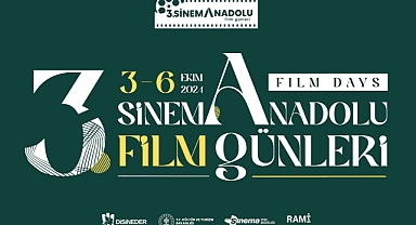 3.SinemAnadolu Film Günleri Rami Kütüphanesinde 3-6 Ekim 2024 Tarihlerinde Başlıyor
