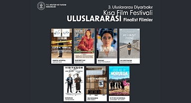 3.ULUSLARARASI DİYARBAKIR KISA FİLM FESTİVALİ 18-20 EKİM TARİHLERİNDE DİYARBAKIR’DA BAŞLIYOR