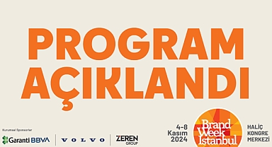 BRAND WEEK ISTANBUL PROGRAMI AÇIKLANDI
