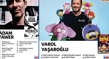 D&R 8. Kitap Fuarı Joker ile başladı, Varol Yaşaroğlu ve Şevval Sam ile Devam ediyor