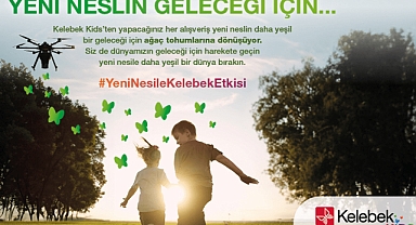 Kelebek Kids ile Alışverişler Ağaç Tohumuna Dönüşüyor