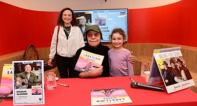 MAZHAR ALANSON, ÇOCUKLARA MÜZİK VE MASAL DOLU ANLAR YAŞATTI