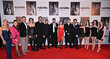  KARANTİNA FİLMİNİN GALA GECESİNE YILDIZ YAĞDI