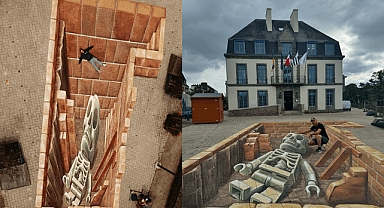 Sokaklara Renk Geldi: Leon Keer’in Büyüleyici 3D Sanatı 