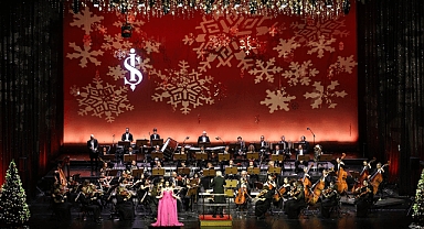 ÜNLÜ SOPRANO AIDA GARIFULLINA, İŞ SANAT’TA YENİ YILA DAMGA VURDU