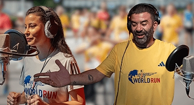 Bülent Şakrak ve Müjde Uzman, Wings for Life World Run İçin Stüdyoya Girdi