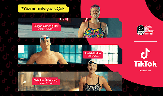 TikTok ve TMOK’tan “#YüzmeninFaydasıÇok” Kampanyası
