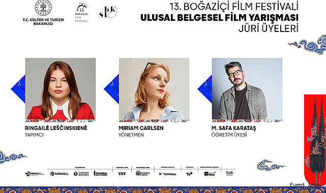 13. Boğaziçi Film Festivali’nin Belgesel ve Kısa Film Jürileri Açıklandı