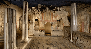 İş Bankası'ndan Zeugma'daki Muzalar Evi'ne Koruma Desteği