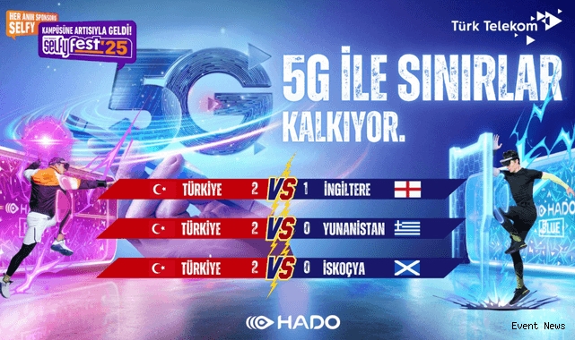 SelfyFest 2025 Büyük Finali’nde 5G HADO Heyecanı Antalya’da Zirve Yaptı