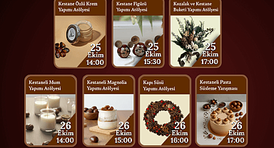 Sur Yapı Marka AVM’den Bursa’ya Tatlı Bir Hafta Sonu: Kestane Festivali Başlıyor