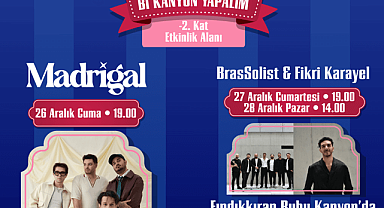 Kanyon’da Yeni Yıl Coşkusu Üç Gün Boyunca Sürecek