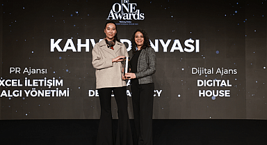 Kahve Dünyası, The ONE Awards’ta Kafe Kategorisinde Zirveye Çıktı