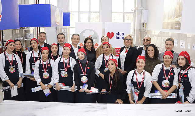 Sodexo’nun Gelecek Atölyeleri’nde genç şeflerden tatlı bir yarış