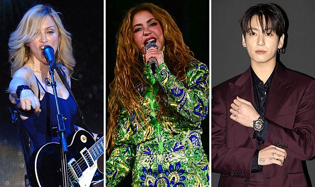 Dünya Kupası devre arası şovunda dev isimler: Madonna, Shakira ve BTS