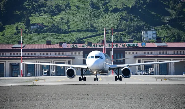 Rize-Artvin Havalimanı 4 yaşında! 4,2 milyon yolcuya hizmet verdi