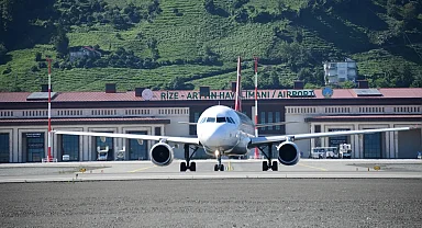Rize-Artvin Havalimanı 4 yaşında! 4,2 milyon yolcuya hizmet verdi