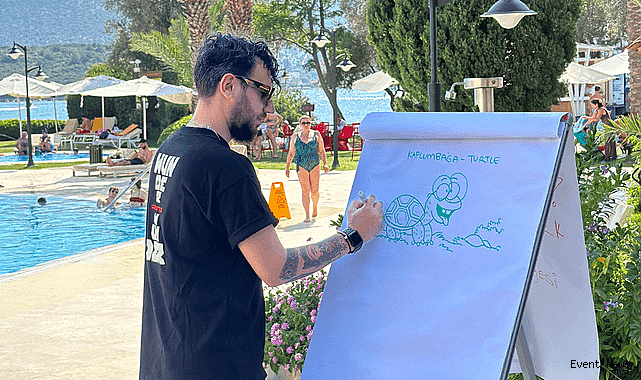 Yaz tatilinde çocuklar için sanat ve eğlenceyi buluşturan çizim atölyesi
